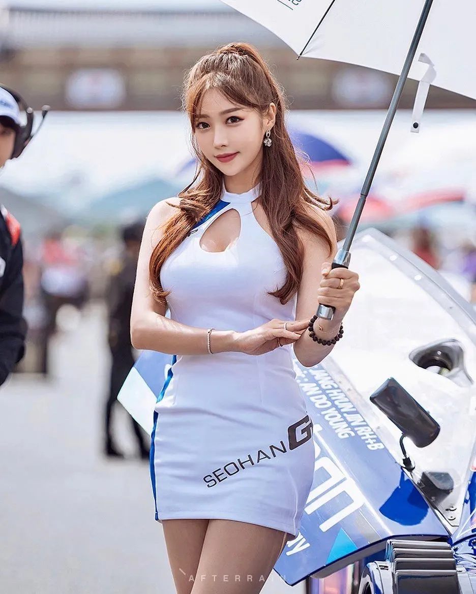 最美韩国车模，活力满满，你心动吗？ 