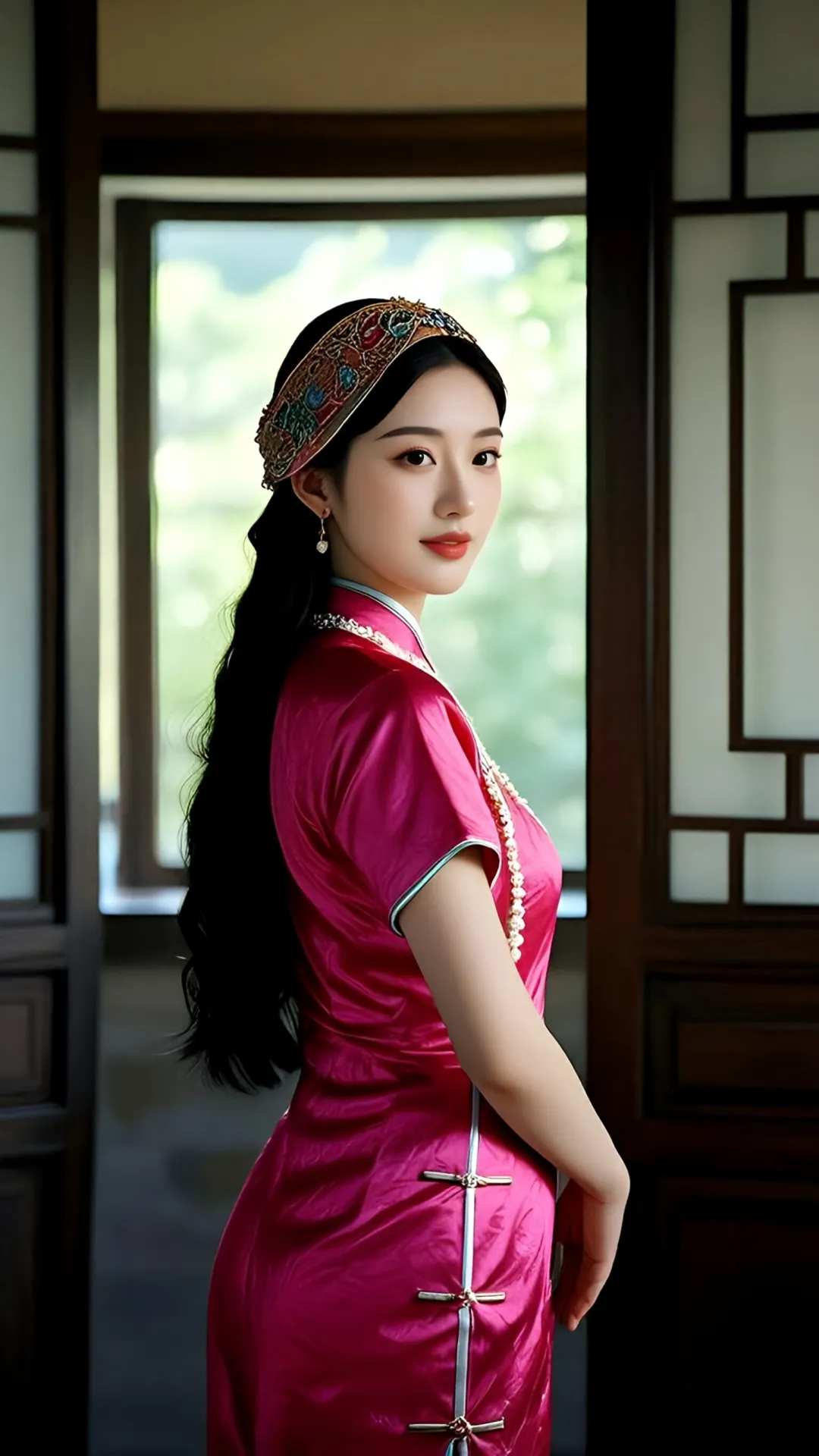 美女壁纸丨兰心蕙质，貌比嫦娥 第4张