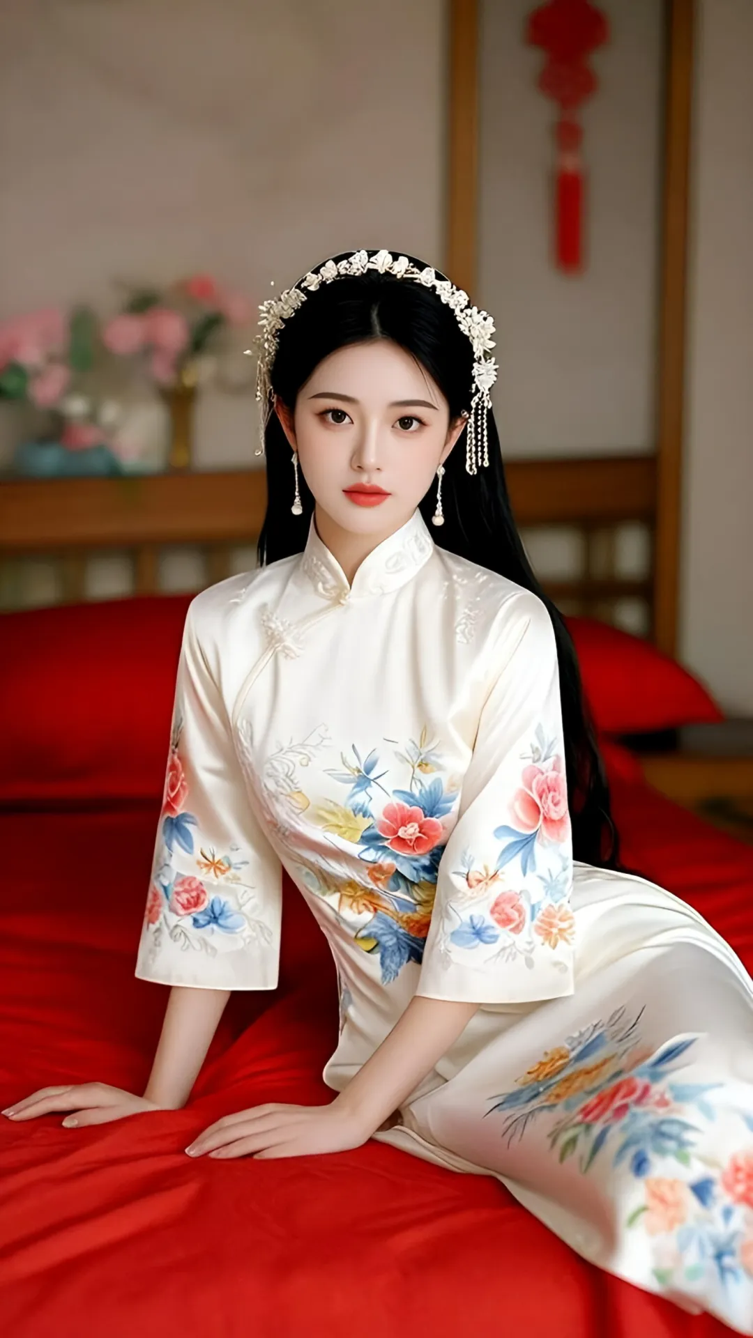美女壁纸丨兰心蕙质，貌比嫦娥 第3张