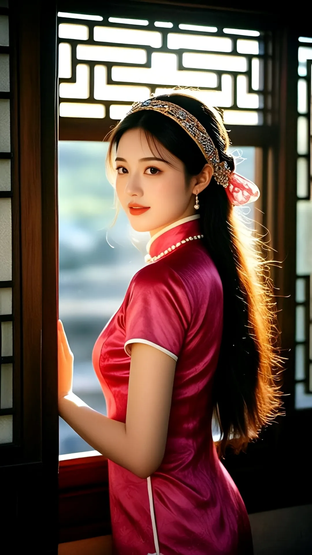 美女壁纸丨兰心蕙质，貌比嫦娥 第6张