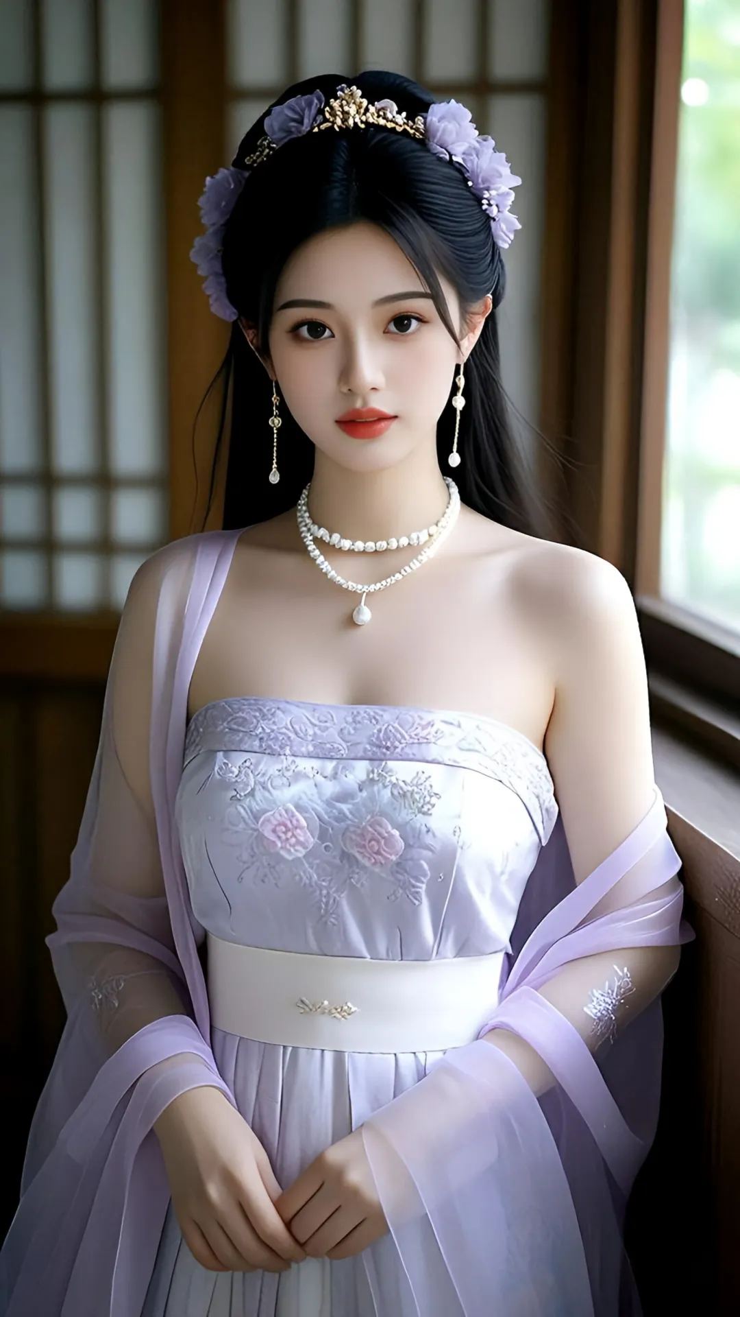 美女壁纸丨兰心蕙质，貌比嫦娥 第11张