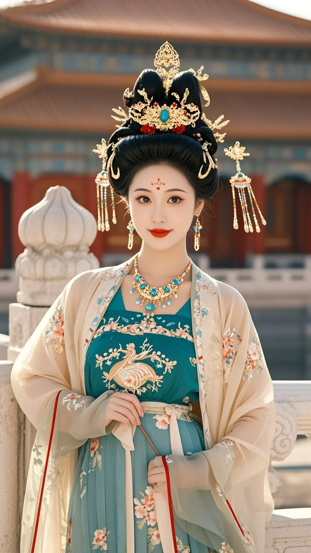古韵风华：气质如兰的古代美女壁纸 第4张