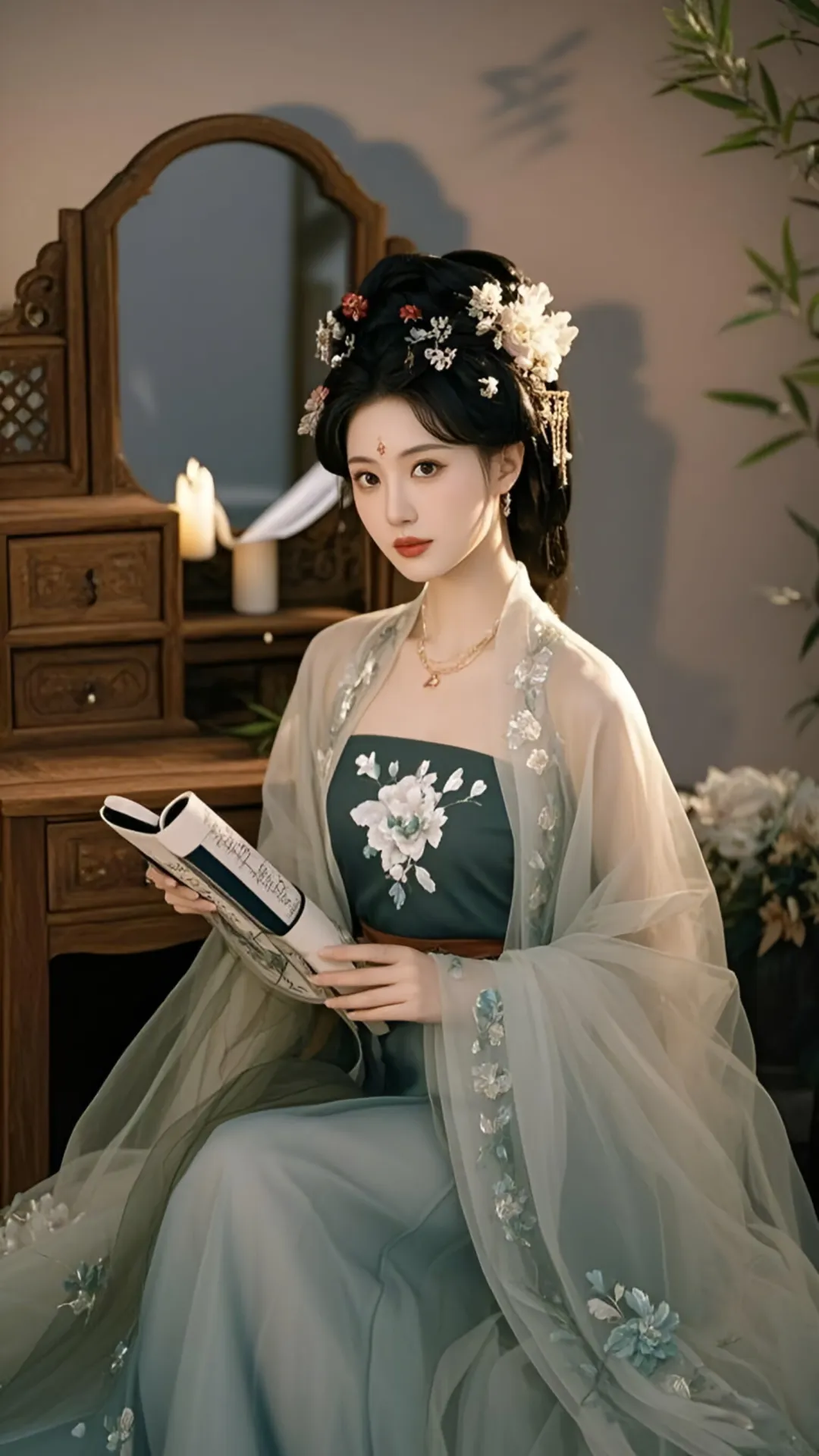 一眼万年！绝美古代佳人壁纸来袭 第4张