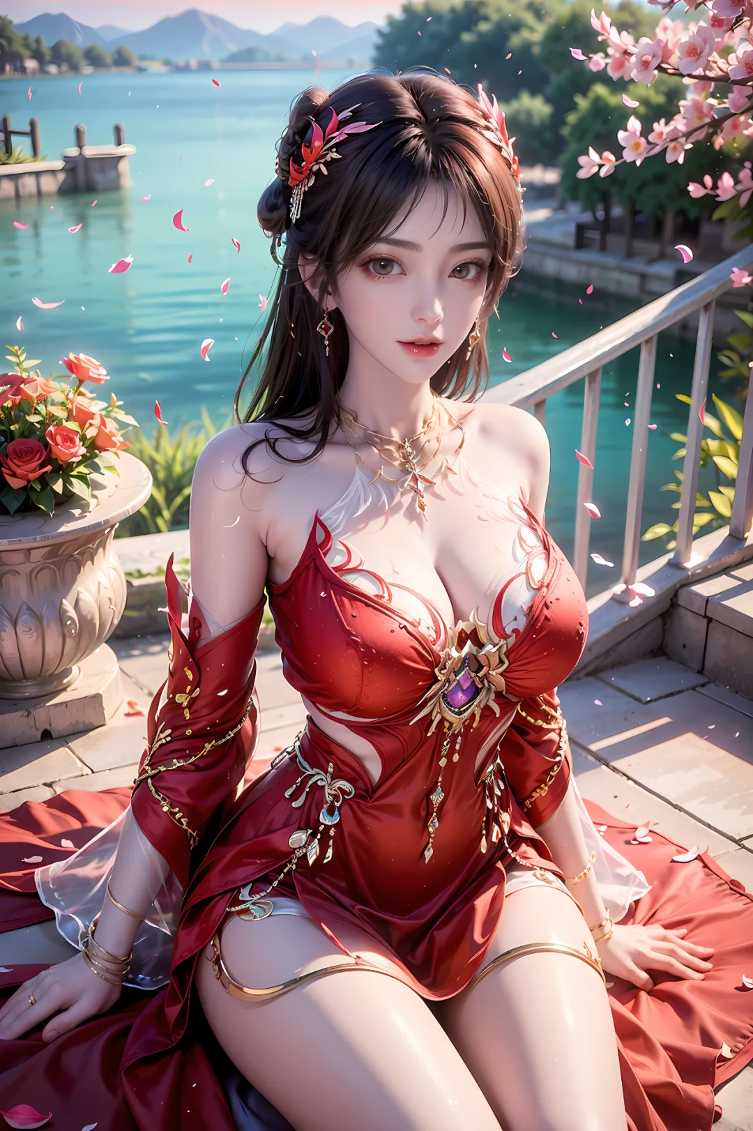 美到窒息！完美世界人气女神火灵儿最新壁纸！ 第5张