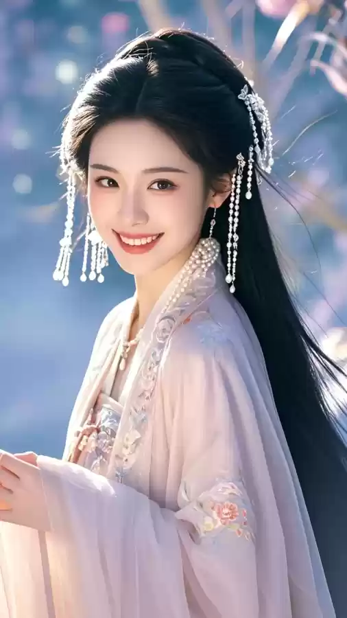 相思千年：古代美女的深情凝望壁纸 第10张
