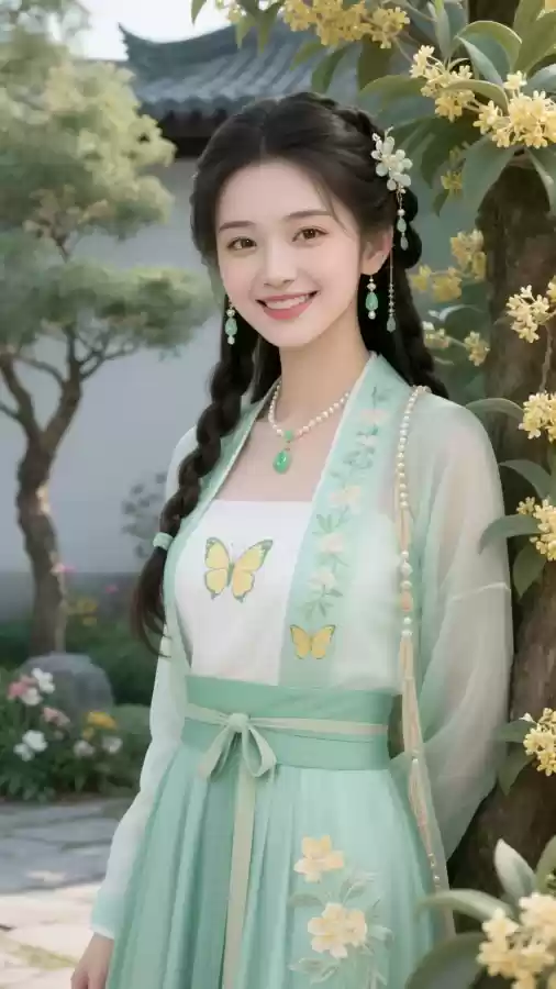 相思千年：古代美女的深情凝望壁纸 第11张