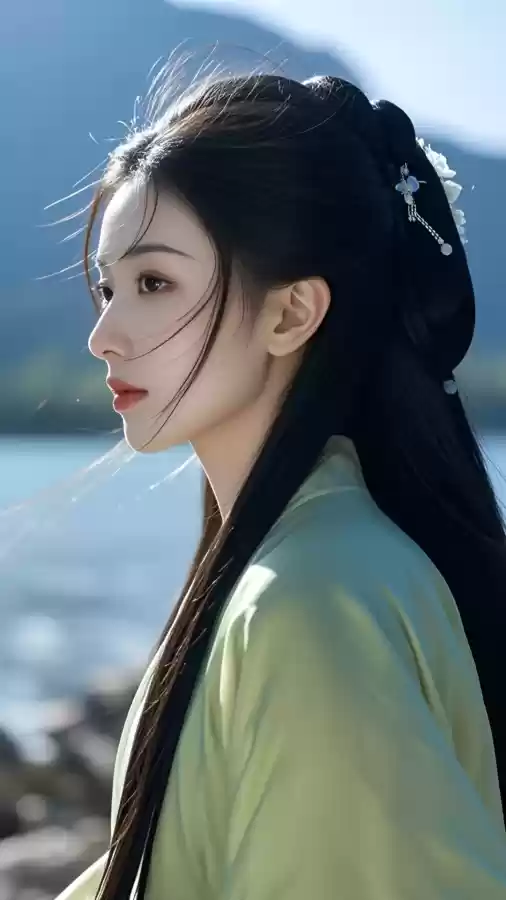 相思千年：古代美女的深情凝望壁纸 第12张