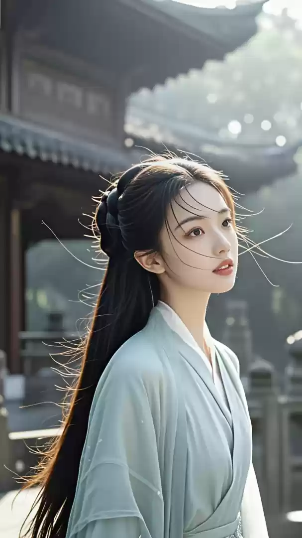 美女壁纸丨柳眉含翠，娇俏迷人 第6张